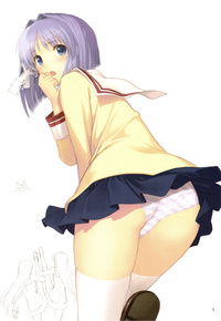 clannad nagisa hentai ejlco forums nosebleed short hair