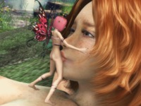 crazy toon hentai futa fairy gets from giantess freckled sucking futanari cock