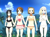 cutest hentai girls cute girls beach