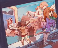 daphne from scooby doo hentai daphne blake jjfrenchie scooby doo velma dinkley hentai