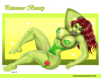 dc comics hentai poison ivy colors dsng comics green lady sexy boobs busty thick breasts huge tits titys tittys babes hentai cartoon marvel ics