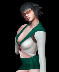 devil may cry 4 gloria hentai devil may cry lady schoolgirl costume green animefanhentai jir morelikethis fanart