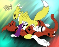 digimon ge hentai digimon guilmon renamon hentai