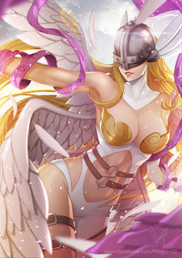 digimon hentai angewomon exotication angewomon digimon magion