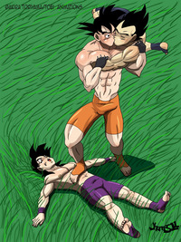 dragon ball goku hentai media dragonball hentai dragon ball kai yaoi gay muscle dbkai jhemos nude porn