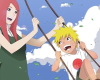 dragon crisis hentai naruto shippuden uzumaki kushina swing sky fun smile hentai photo picture wallpaper page