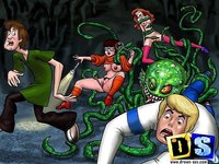 drawn sex hentai drawn presents scooby doo