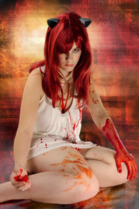 elfen lied hentai manga lucy elfen lied azufreantimonio hentai cosplay world