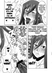 erza hentai doujin hentai trying train erza