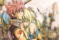 fairy tail hentai anime natsu lucy fairy tail movie promo art