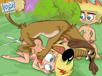 famous toons hentai rule efd toons facial johnny test hentai from famous