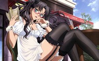 fate stay night hentai game data wallpaper fatestaynight tousaka rin