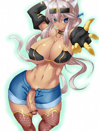 futa hentai pic pics fierce cat girl futanari hentai