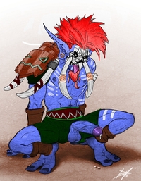 gay hentai art pics voljin warcraft troll yaoi