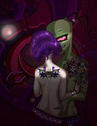 gaz hentai invader zim pics dib rule