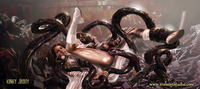 god of war 3 hentai kinkyjimmy pictures user leias tentacle encounter page all