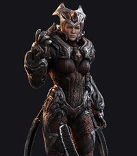 god of war 3 hentai gearsofwar locustqueen locust queens boobs from gears war