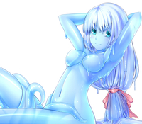 goo girls hentai blue goo monstergirl tentacle girl