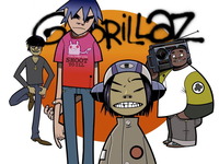 gorillaz hentai rcjg itm gorillaz murdoc noodle russel music print poster