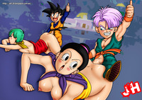 goten and chichi hentai fafcb bulma briefs chichi dragon ball piotix son goten trunks