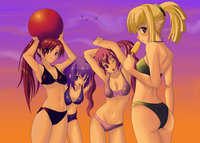 grand chase hentai pics pre grandchase beach megumita