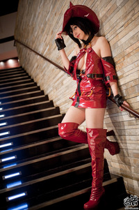 guilty gear x hentai cosplay hezachan black magic woman