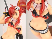 gurren lagann hentai manga statuette figurine tengen toppa gurren lagann yoko