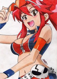 gurren lagann yoko hentai game pre yoko littner biker morriganaesland bbjb morelikethis manga traditional