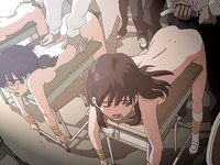 nude sex hentai bdsm bondage class classroom desk