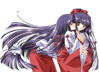 pics of anime hentai kao nai tsuki wallpaper yuri kiss scenes