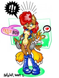 princess sally acorn hentai eae fdc cda sonic team tails sally acorn sallyhot comment