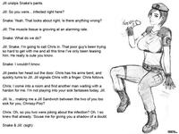resident evil hentai comics dea dde hentai cook jill valentine metal gear solid resident evil comic crossover snake