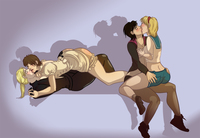 resident evil hentai yuri commission resident evil tekken mashup pictures user