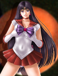 sailor moon mars hentai bishoujo senshi sailor moon breast grab cleavage hino rei panties mars toten artist