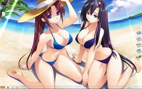 sexy hentai busty busty bikini babes yayme art