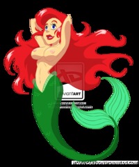 sexy hentai toon ariel cumshot hentai