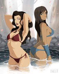 sexy young hentai avatar korra asami playa verano bikini sexy