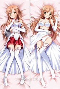 sexy young hentai wsphoto anime dakimakura pillow case sword art font online cover pattern popular hotels