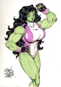 she hulk hentai comics pre hulk color commission dogsupreme morelikethis artists