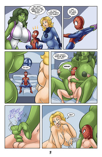 she hulk hentai comics ccafd marvel spider man hulk fantastic four sue storm peter parker glassfish reed richards comics rule data paheal net beta