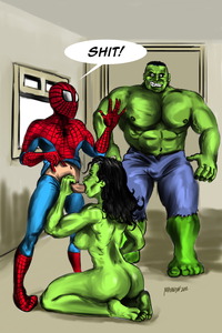 she hulk hentai dce hulk series marvel mavruda peter parker spider man