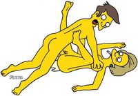 simpson hentai gif simpsons having hardcore futurama naked
