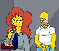 simpsons e hentai ecfa fcc drawn hentai homer simpson mindy simmons simpsons