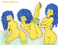 simpsons hentai 5 dcd cec fluffy marge simpson simpsons naked from hentai