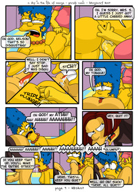 simpsons hentai comic hentai comics simpsons day marge life marges