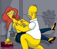 simpsons hentai drawn hentai homer simpson mindy simmons simpsons