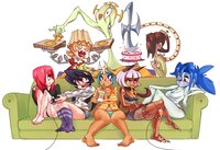 skull girls hentai pre skullgirls sleepover rtil vabr discussion its showtime psn xbla