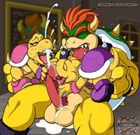 slightly damned hentai bowsers spare time furries pictures album odd taste koopa family wendy