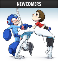 slightly damned hentai fdf cdeab animal crossing boy mega man super smash bros wii fit trainer crossover featured sparrow