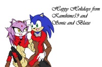 sonic and blaze hentai sonic blaze christmas pic kamihime ihn morelikethis fanart manga traditional games